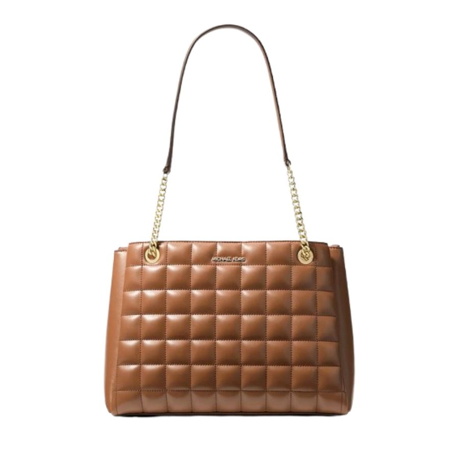 MICHAEL KORS BOLSO TOTE SOHO MEDIANO ALCOCHADO LUGGAGE